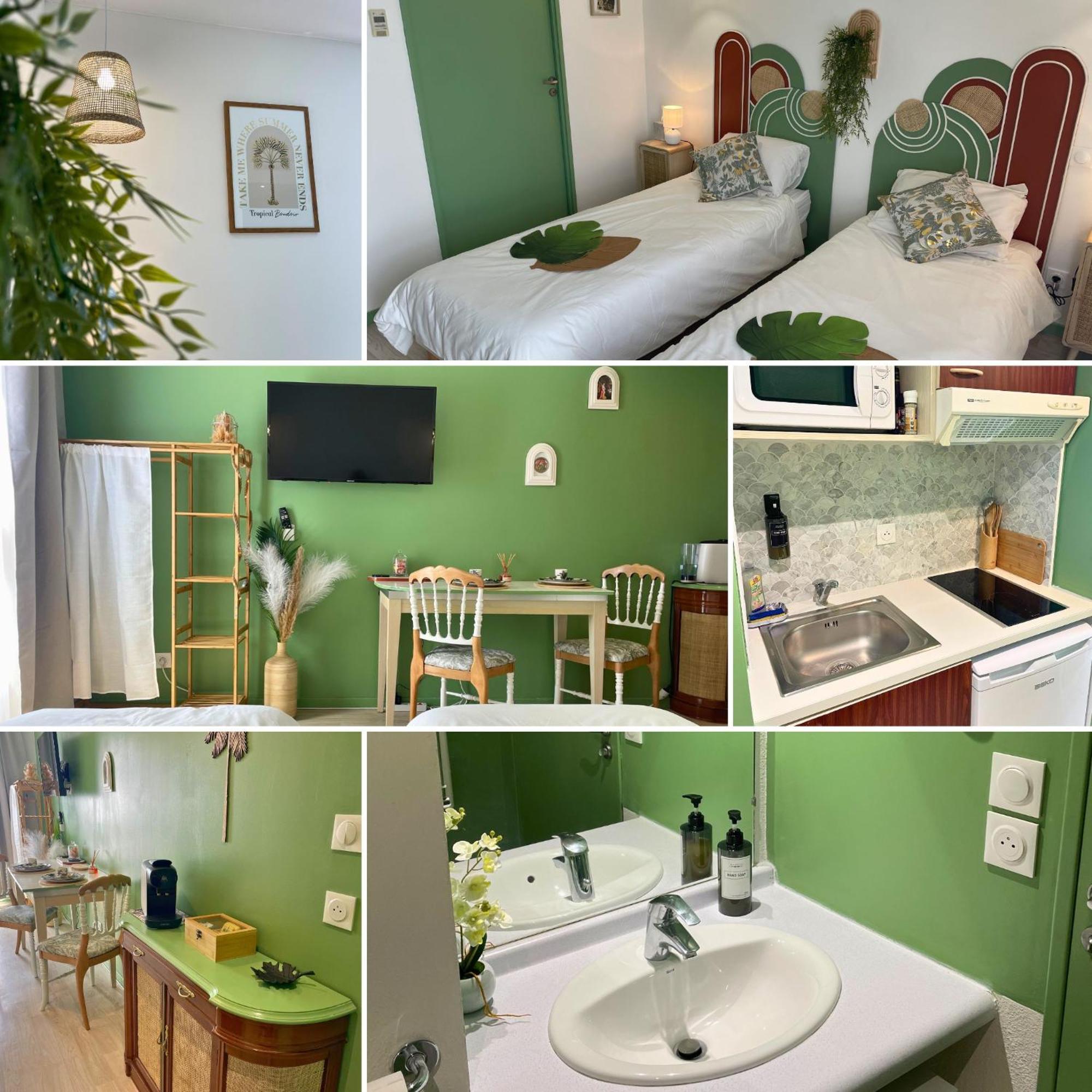 Apartamento Boudoir - Clim-Wifi-Twin-Gare Lourdes Exterior foto